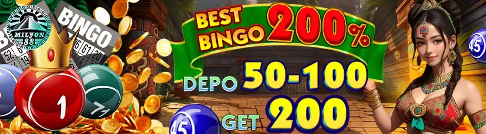 Best Bingo 200% Bonus — Milyon88 promotion