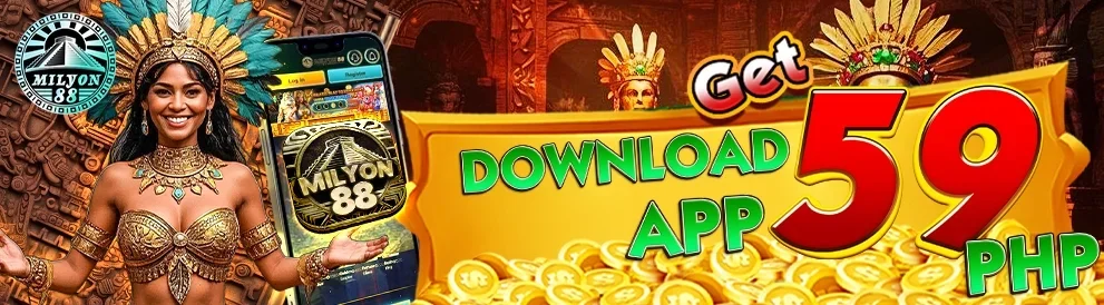 Download the App, Get ₱59 — Milyon88 promotion