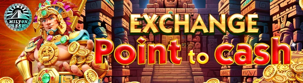 Exchange Reward Points for Cash — Milyon88 promotion