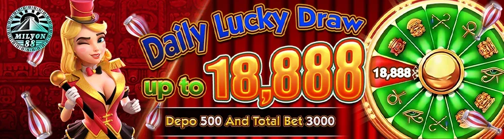 Lucky Draw Bonus — Milyon88 promotion