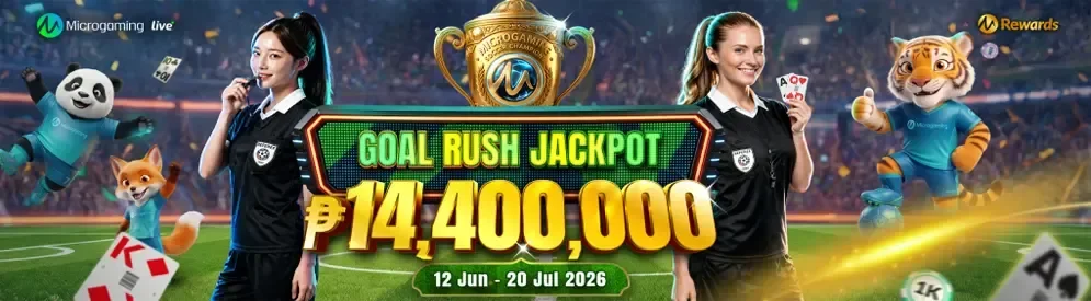 Mega Play Goal Rush Jackpot — Milyon88 promotion